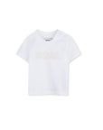 Completo felpa, t-shirt e pantalone beige Boss