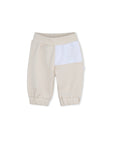 Completo felpa, t-shirt e pantalone beige Boss