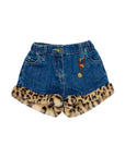 Pantaloncino in jeans con dettagli maculati Miss Grant