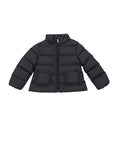 Giubbino Onica blu con dettagli logo Moncler