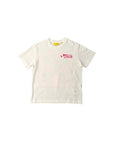 T-shirt bianca con dettagli fuxia Off-White