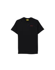 T-shirt nera con stampa rossa Off-white