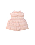 Smanicato Hiva rosa con patch logo Moncler