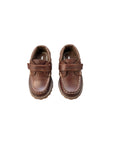 Mocassini marroni con dettagli Timberland