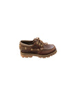 Mocassini marroni con dettaglio logo Timberland