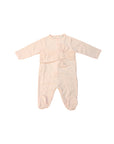 Tutina rosa con fiocco cucito Nanan