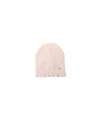 Cappello rosa in filo con dettaglio orso cucito Nanan