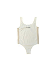 Body bianco con stampa logo Palm Angels