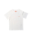 T-shirt bianca con stampa classica sul retro Sundek