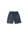 Pantaloncino blu in misto lino Atipico