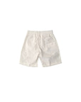 Pantaloncino bianco in misto lino Atipico
