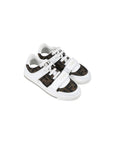 Scarpe bianche con logo FF Fendi