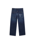 Jeans blu con dettagli cuciti Givenchy