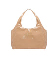Borsa beige con logo gommato Sundek