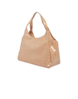 Borsa beige con logo gommato Sundek