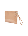 Pochette beige con logo Sundek gommato