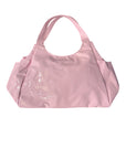 Borsa rosa con logo gommato Sundek