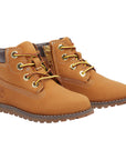 Stivali beige con logo Timberland laterale