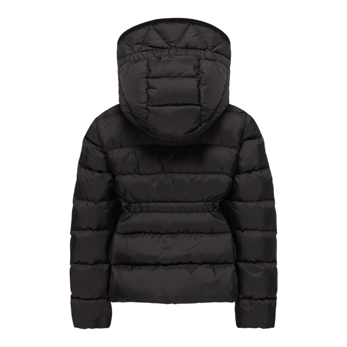 Giubbino Avoce nero con dettaglio patch Moncler