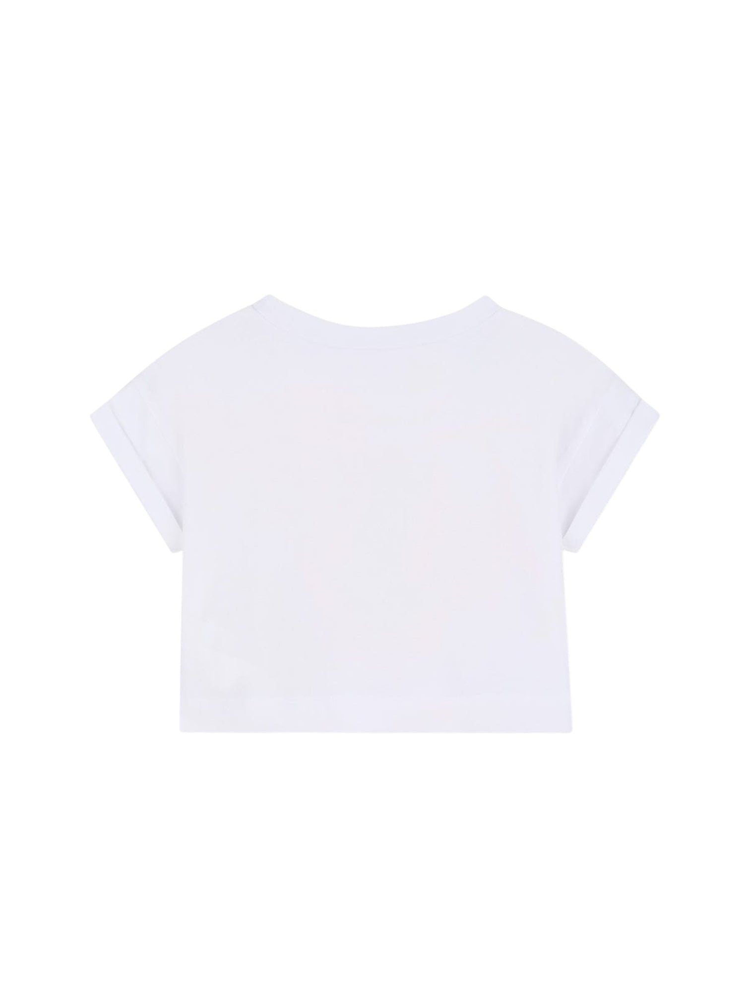 T-shirt cropped con stampa Billieblush