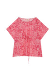 Copricostume fuxia con dettagli Sundek
