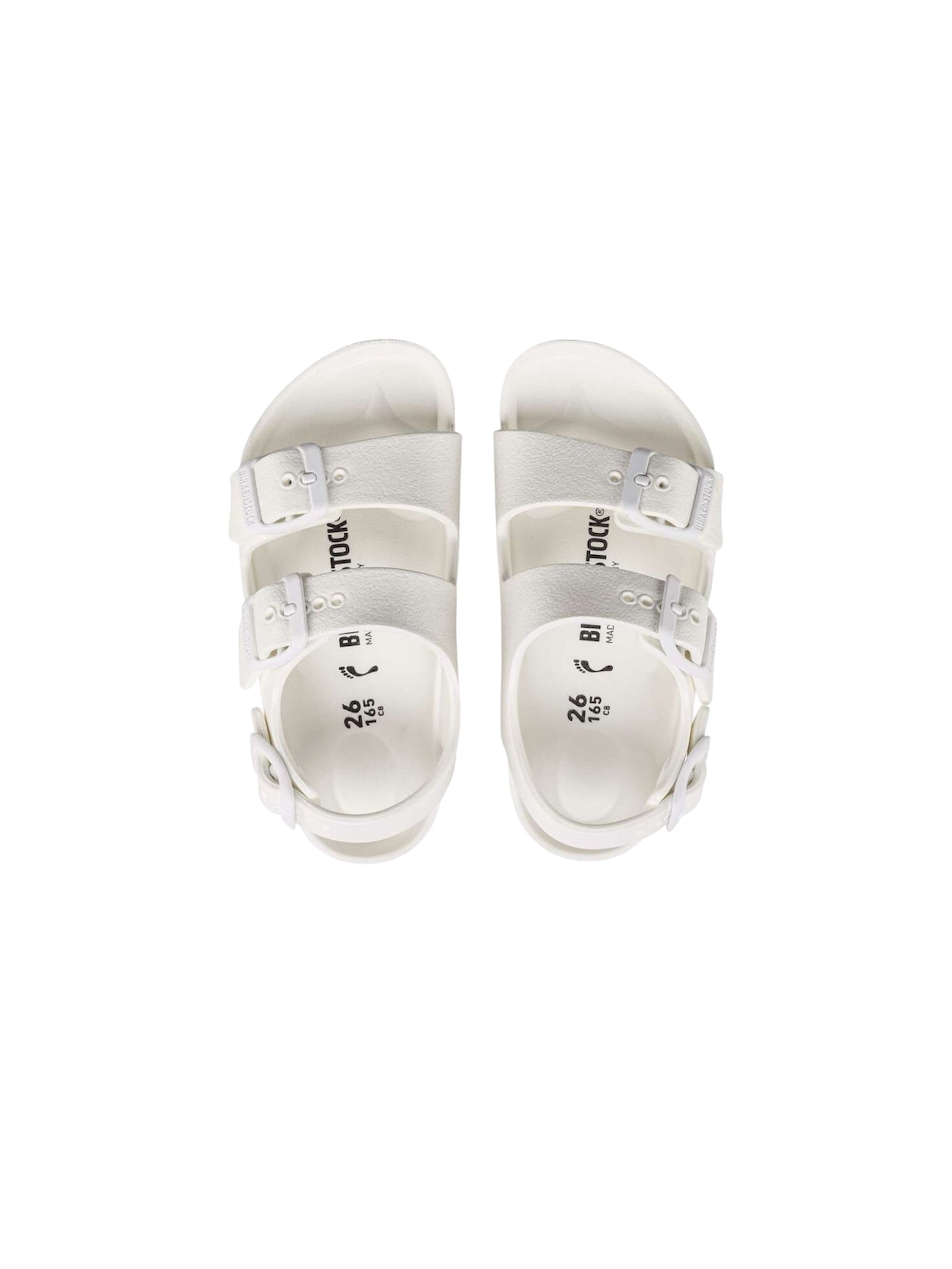 Sandali Milano EVA in gomma bianchi Birkenstock
