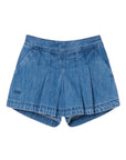 Pantaloncino in jeans con dettagli logo Lacoste