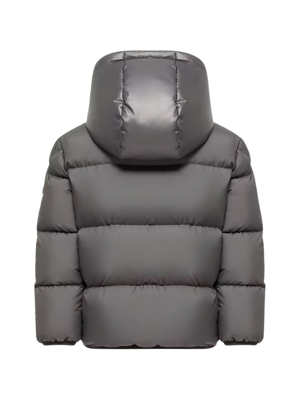 Giubbino Barin grigio con dettaglio patch Moncler