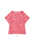 Copricostume fuxia con dettagli Sundek