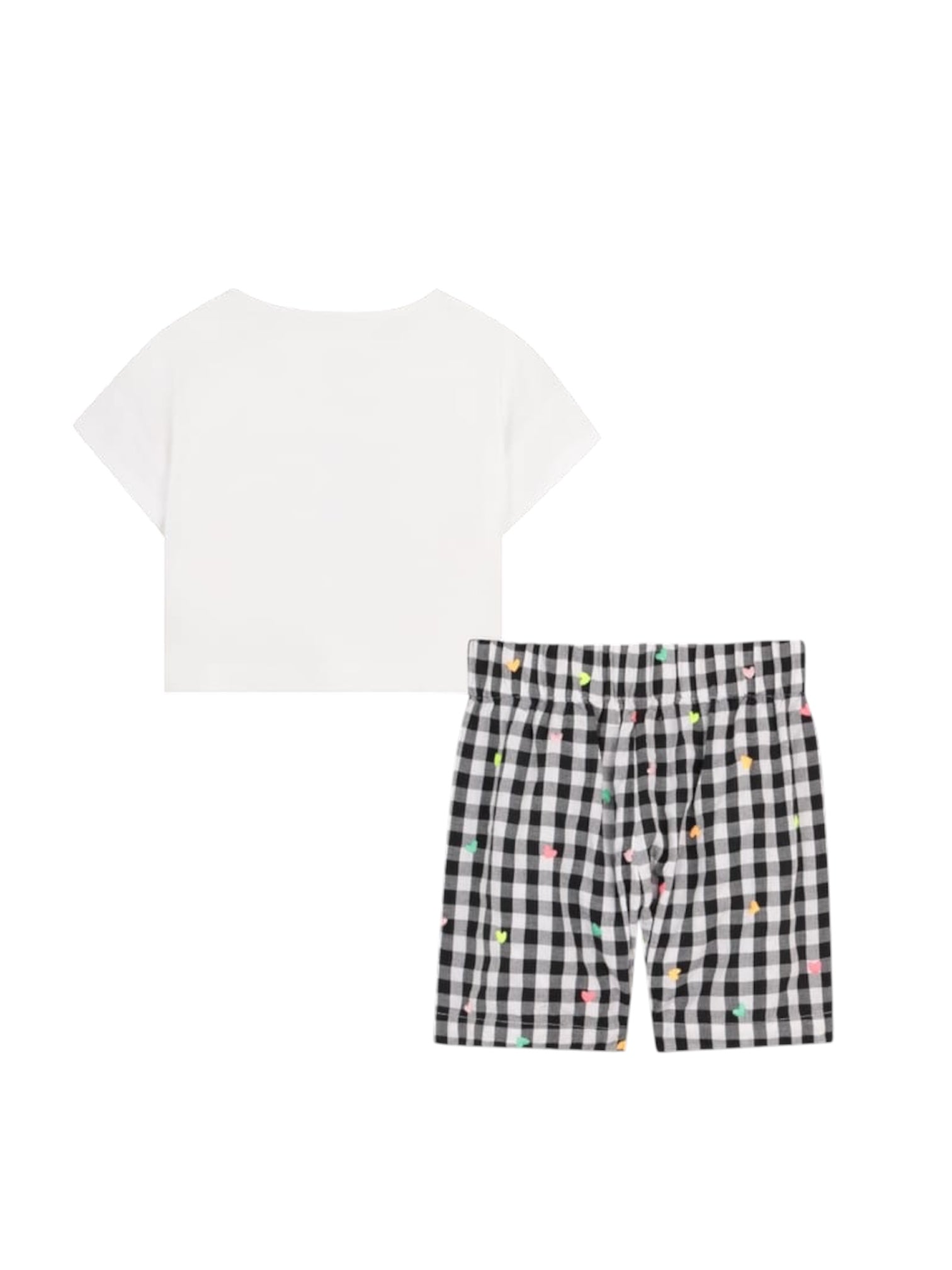 Completo t-shirt e pantaloncino con dettagli cuori Billieblush