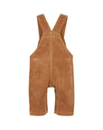 Salopette a costine mattone con dettagli logo Timberland