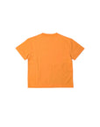 T-shirt arancione con stampa orso Palm Angels