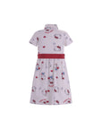 Abito bianco con stampa Hello Kitty Monnalisa