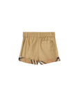 Bermuda beige con richiamo check Burberry
