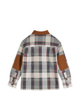 Camicia in flanella a quadri con dettagli logo Timberland