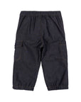 Pantalone effetto jeans con patch logo Moncler