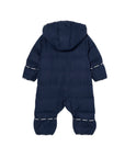 Eschimo blu con patch logo Lacoste frontale