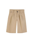 Bermuda beige con pinces Boss