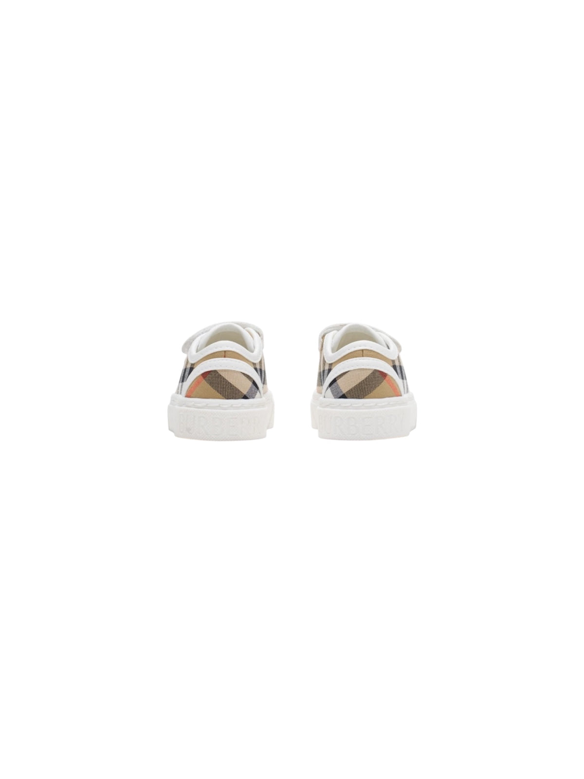 Scarpe con stampa check Burberry