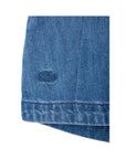 Pantaloncino in jeans con dettagli logo Lacoste