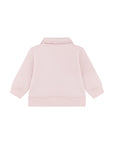 Completo in felpa rosa con dettagli logo Lacoste