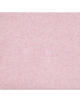 Coperta rosa in filo misto cashmere con ricamo Nanan