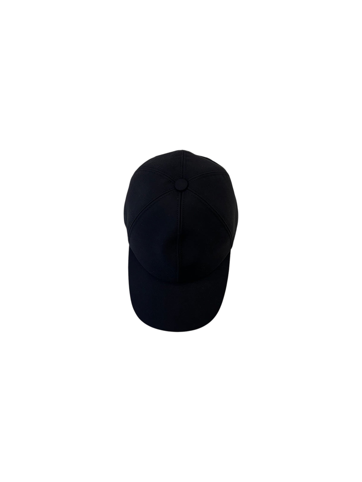 Cappello baseball nero con dettagli logo Fendi sul retro