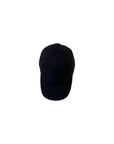 Cappello baseball nero con dettagli logo Fendi sul retro