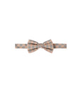 Papillon beige con stampa check Burberry