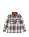 Camicia in flanella a quadri con dettagli logo Timberland