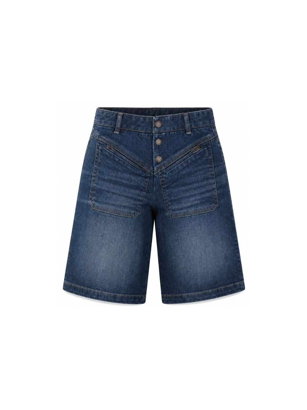 Bermuda in jeans con dettagli logo Chloé