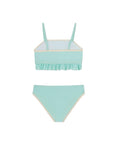 Costume bikini verde acqua con strass applicati Billieblush