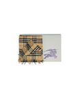 Coperta beige con fantasia check Burberry