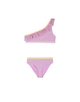 Costume bikini lilla laminato Billieblush